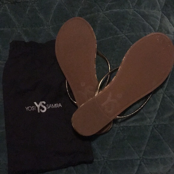 Yosi samra size 10 flip flop military green - Picture 3 of 3